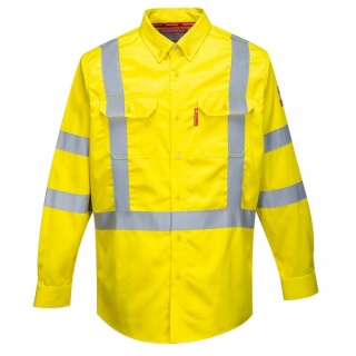 Portwest FR95 - Bizflame 88/12 FR Hi-Vis Shirt 237g